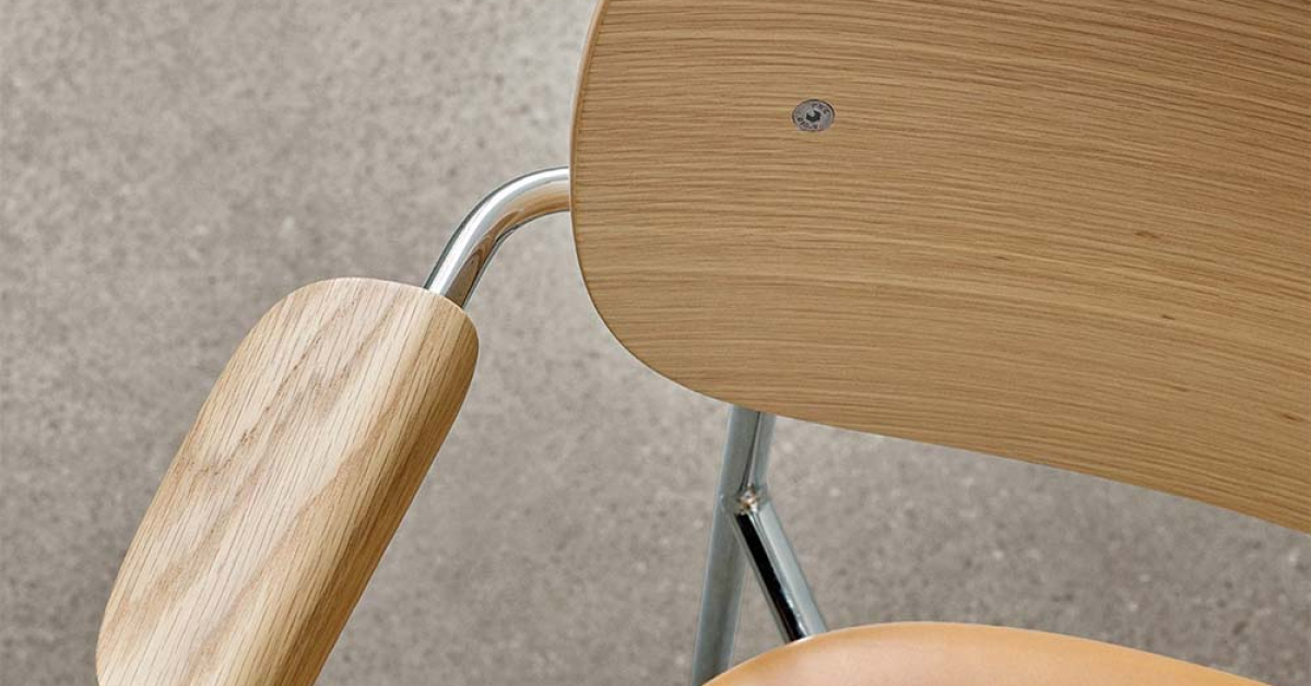 Co, Dining Chair with Armrest, Upholstered Seat - Living