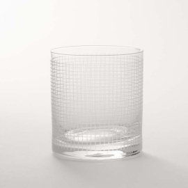 Quaderni, Quadri Tumbler, Clear