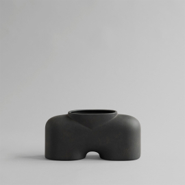 Cobra, Vase, Fat, Medio, Coffee