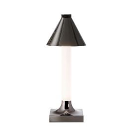 Goodnight Cap, Table Lamp, Glossy Titanium