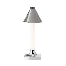Goodnight Cap, Table Lamp, Glossy Chrome
