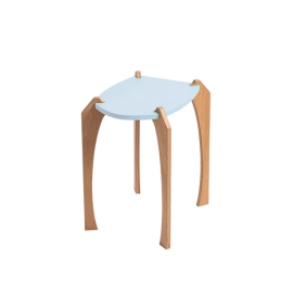 D.E.T.S, Side Table, Honest Blue