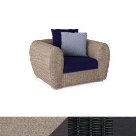 Largo Club, Outdoor Lounge Chair, Lava-Beige