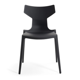 Re-Chair powered by ILLY, Dining Chair, Black