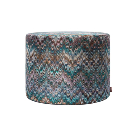 Parrot 170R, Cylindrical Pouf, 40 x 30 cm