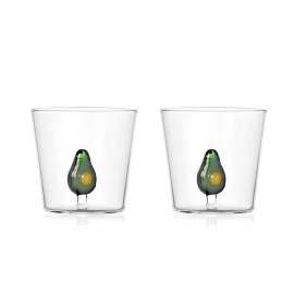 Fruits and Flowers, Tumbler, Avocado, 2pcs