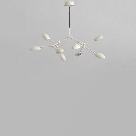 Drop, Chandelier, Mini, White
