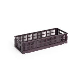 Hay Colour, Mini Crate, Oblong, Bordeaux