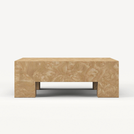 Turtle, Coffee Table, Ash Burl