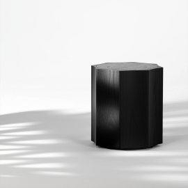 Felix, Side Table, Black