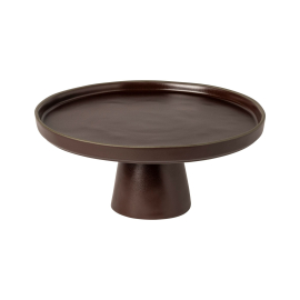 Stacked Organic, Footed Plate, Port