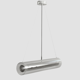 Frame, Pendant Lamp, Fat, Chrome