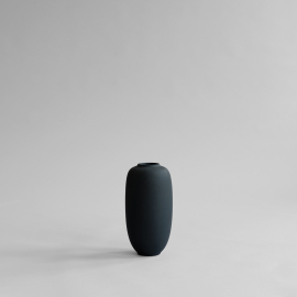 Sunao, Vase, Slim, Mini, Black