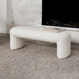 Loom, Bench, Light Beige