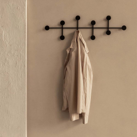 Afteroom, Coat Hanger, Large, Black