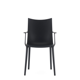 H.H.H. MAT, Dining Chair, Glossy Black