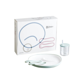 Bonbo, 4pc Set, Blue Gray