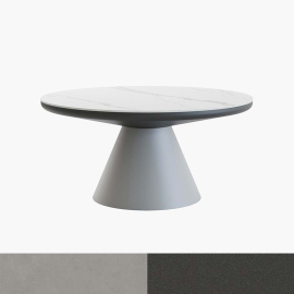 Marrakech, Outdoor Coffee Table, Ceramic Top-Black Mat