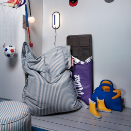 Original Slim Terry, Beanbag, Blizzard Blue Cr�me