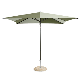 Terrazza, Square Parasol, Green-Dark Green
