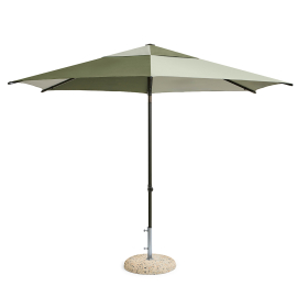 Terrazza, Hexagon Parasol, Green-Dark Green