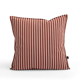 Terrazza, Cushion, Bold Stripe, Terracotta