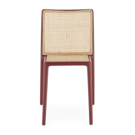 Belvedere, Dining Chair, Burgundy