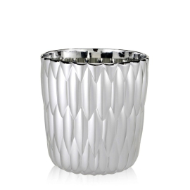 Jelly, Vase, Chrome