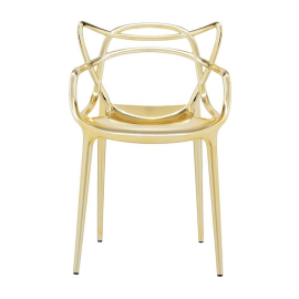 Masters, Dining Chair, Gold
