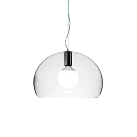 F/LY Transparent, Pendant Lamp, Small, Crystal