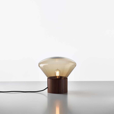 Muffins Mini Wood 06, Table Lamp