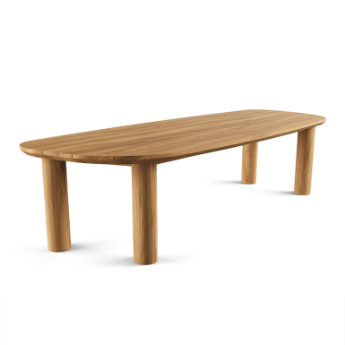 Jasse, Outdoor Dining Table, Honey Teak