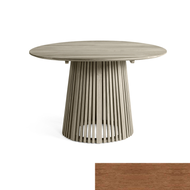 Gordon, Outdoor Dining Table, Honey Teak, DIA120 cm
