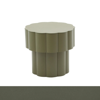Mooncake, Stool - Side Table, Moss Grey