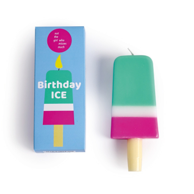Party Candle, Birthday Ice