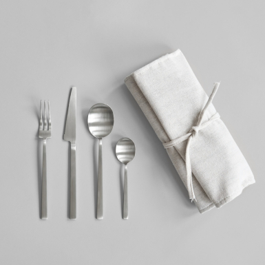 Kogei, Cutlery Set, Brushed Steel, 24 Pcs