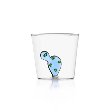 Desert Plants, Tumbler, Cactus, Blue