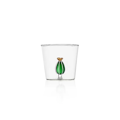 Desert Plants, Tumbler, Flower, Amber