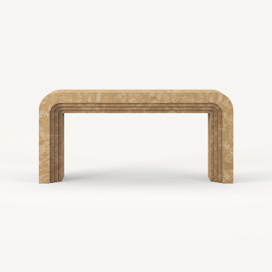 Beetle, Console Table, Ash Burl