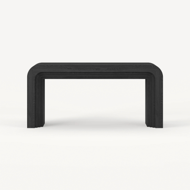 Beetle, Console Table, Black Oak