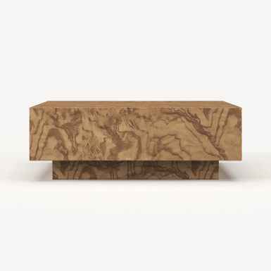 Rhino, Coffee Table, Olive Ash Burl