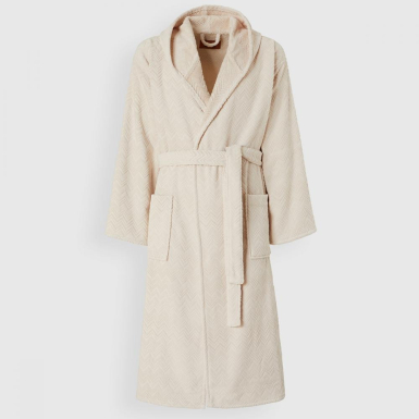 Chalk 21, Hooded Bathrobe, S