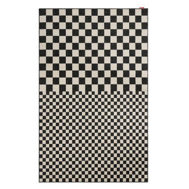 Carpretty Grand, Outdoor/Indoor Rug, Square Affair, Anthracite-Creme