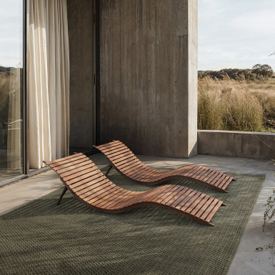 Helix Haven, Outdoor Rug, Green, 170 x 240 cm