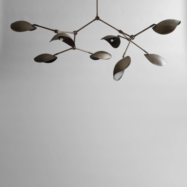 Stingray, Chandelier, Regular, Bronze