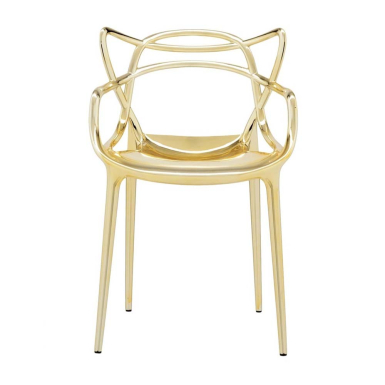 Masters, Dining Chair, Gold