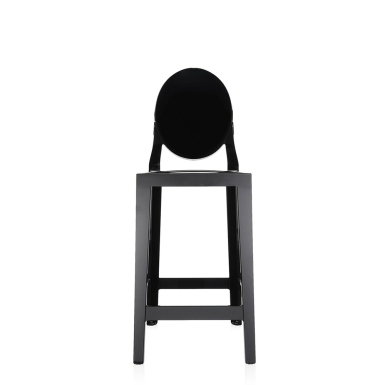 One More, Stool, Glossy Black, 65 cm