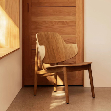 The Penguin, Wooden Lounge Chair