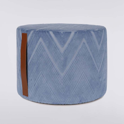 Basel 22, Cylindrical Pouf, DIA40 cm