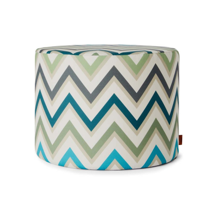 Watamu 161, Outdoor Cylindrical Pouf, 40 x 30 cm